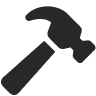 f7:hammer-fill